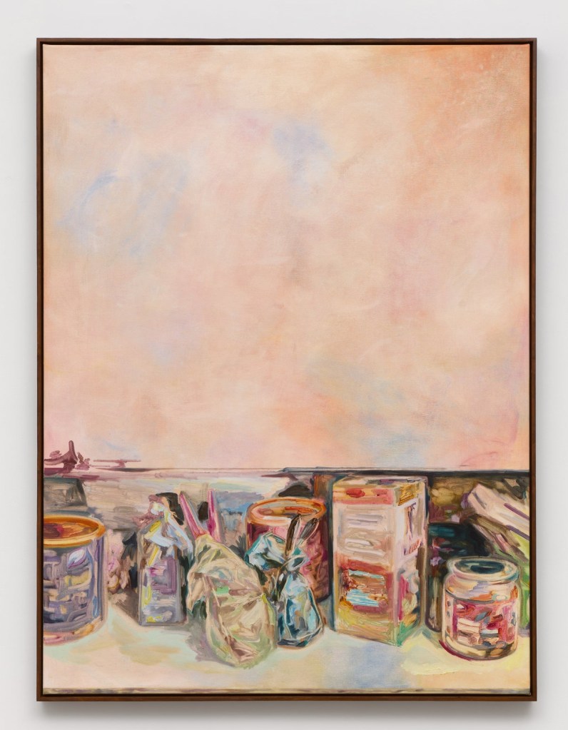 The Cabinet 2025 huile sur toile 120 x 90 cm