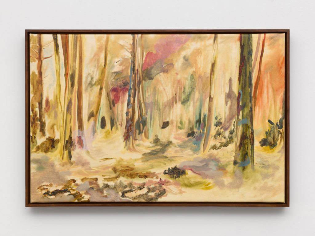 The Forest 2025 huile sur toile 41 x 71 cm