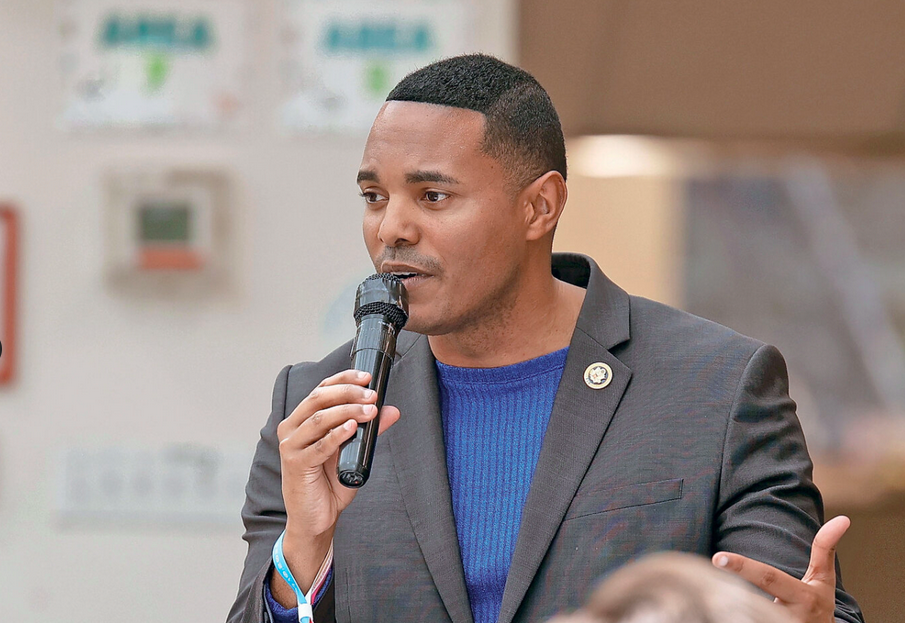 Ritchie Torres, the Democratic representative from New York