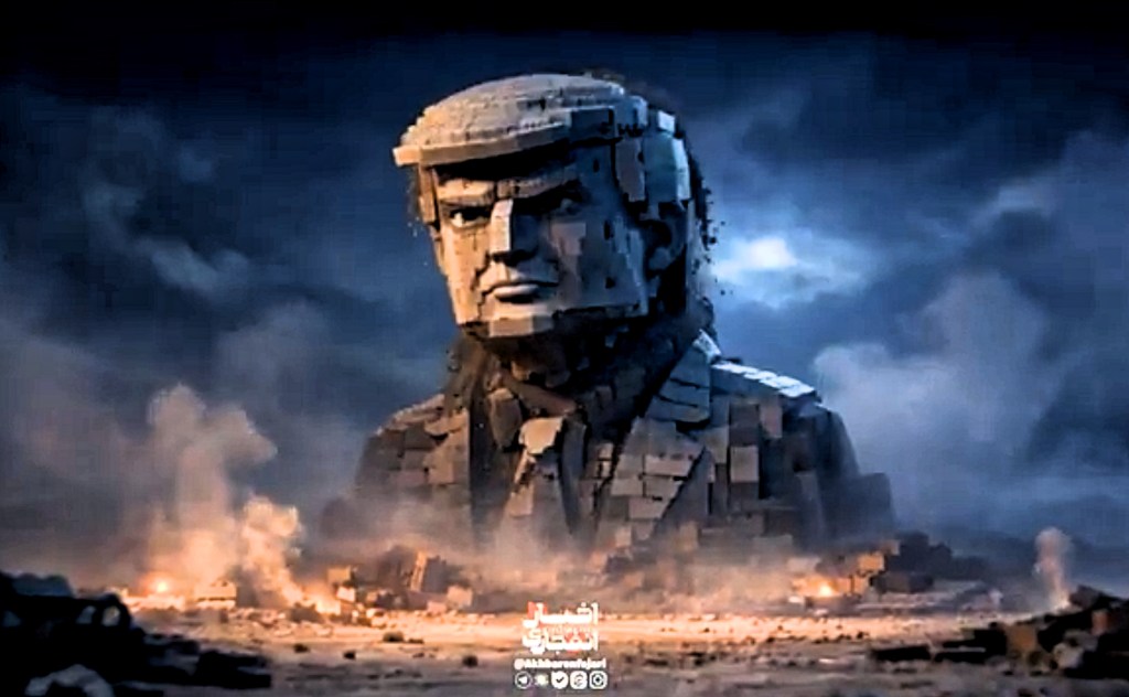 "One Vengeance for All". Clip en lego. Donald Trump 's Lego Statue